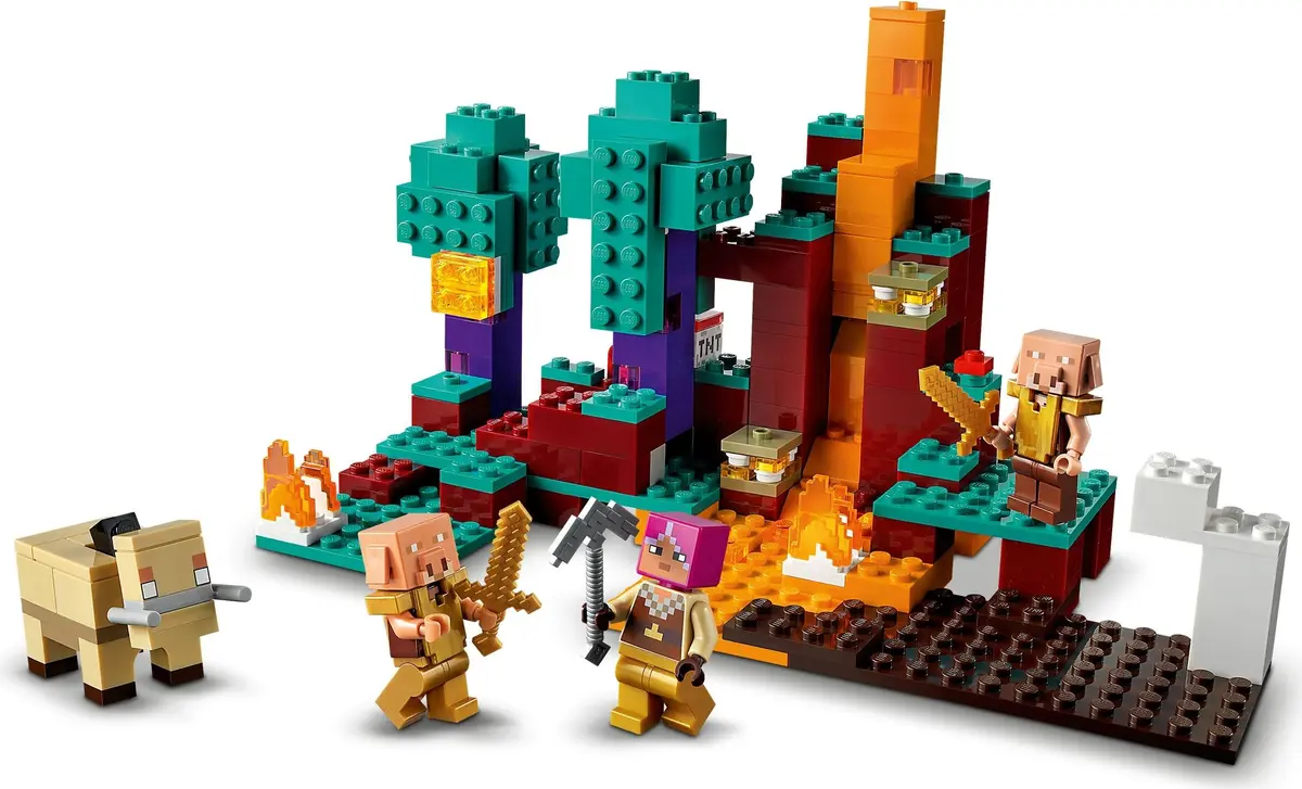 LEGO Minecraft 21168 The Warped Forest set, image 9