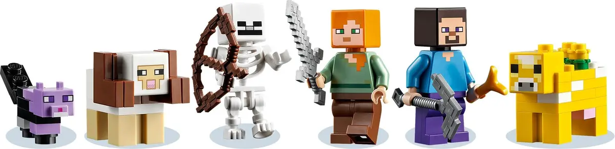 LEGO Minecraft 21169 The First Adventure set, image 7