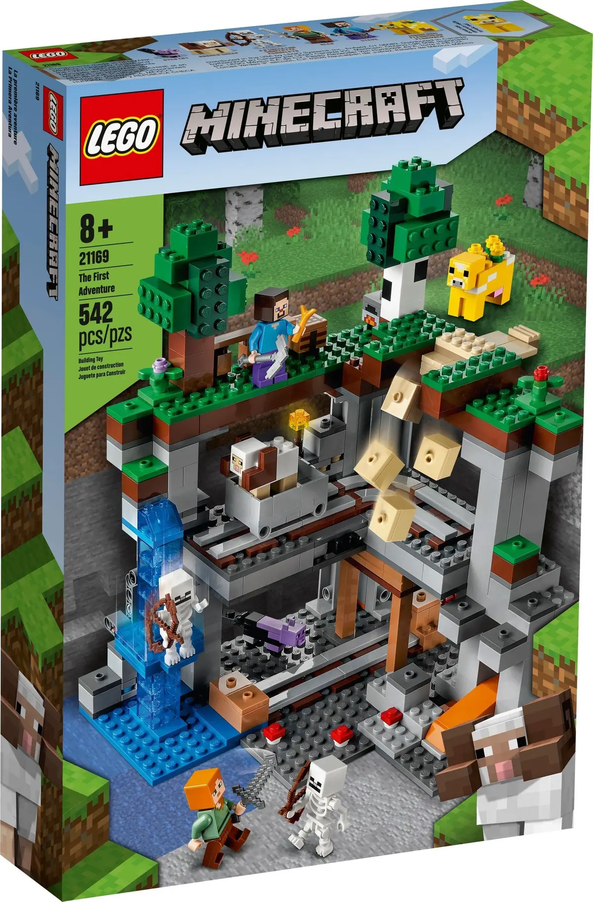 LEGO Minecraft 21169 The First Adventure set, image 2