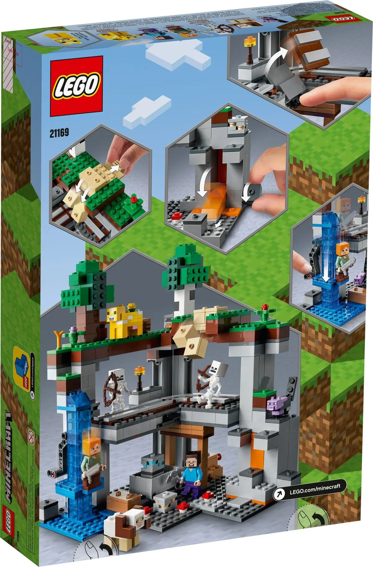 LEGO Minecraft 21169 The First Adventure set, image 13