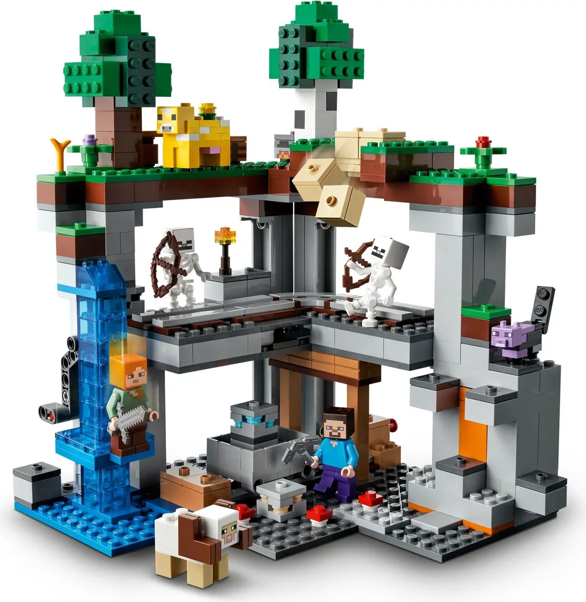 LEGO Minecraft 21169 The First Adventure set, image 8