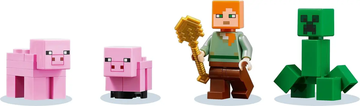 LEGO Minecraft 21170 The Pig House set, image 5