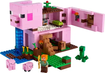 LEGO Minecraft 21170 The Pig House set