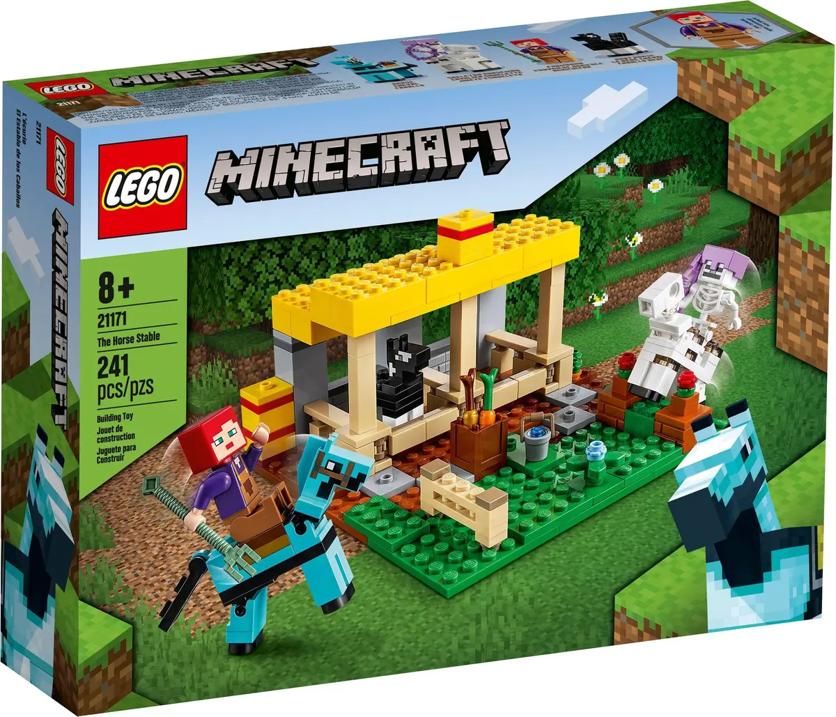 LEGO Minecraft 21171 The Horse Stable set, image 2