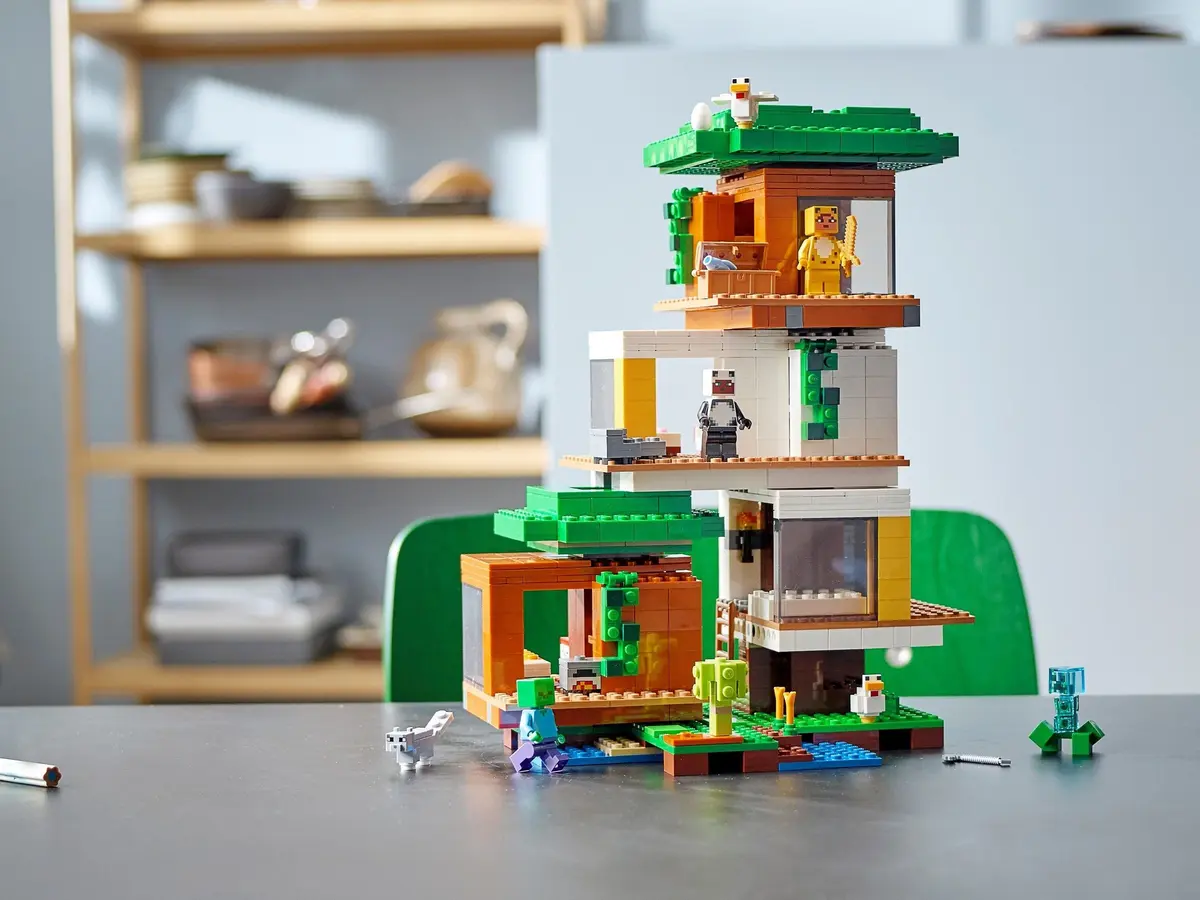 LEGO Minecraft 21174 The Modern Treehouse set, image 6