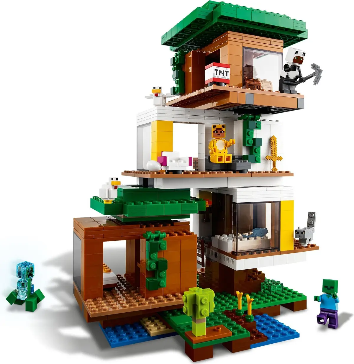 LEGO Minecraft 21174 The Modern Treehouse set, image 7