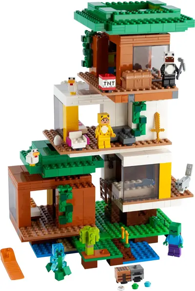 LEGO Minecraft 21174 The Modern Treehouse set