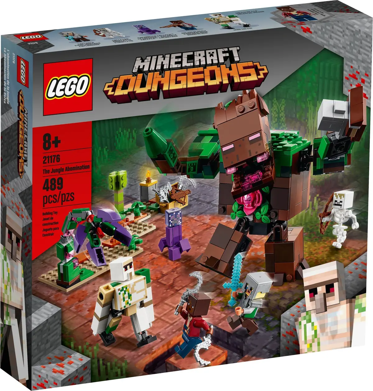 LEGO Minecraft 21176 The Jungle Abomination set, image 2