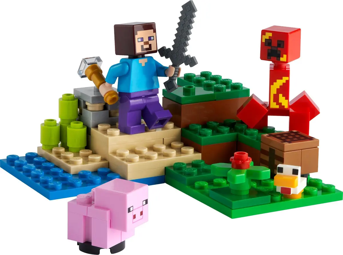 LEGO Minecraft 21177 The Creeper Ambush set