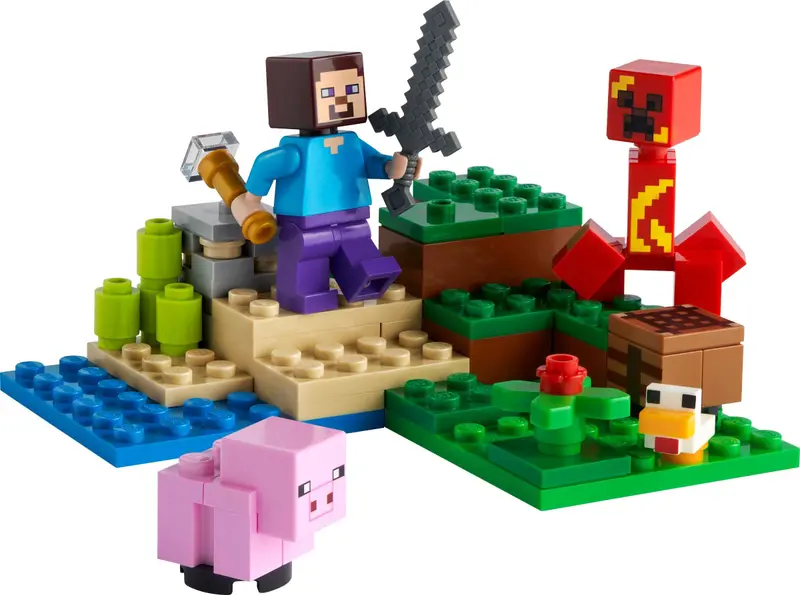 LEGO Minecraft 21177 The Creeper Ambush set