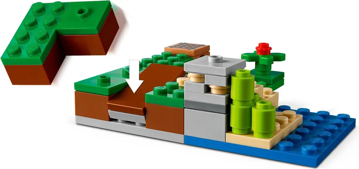 LEGO Minecraft 21177 The Creeper Ambush set, image 4