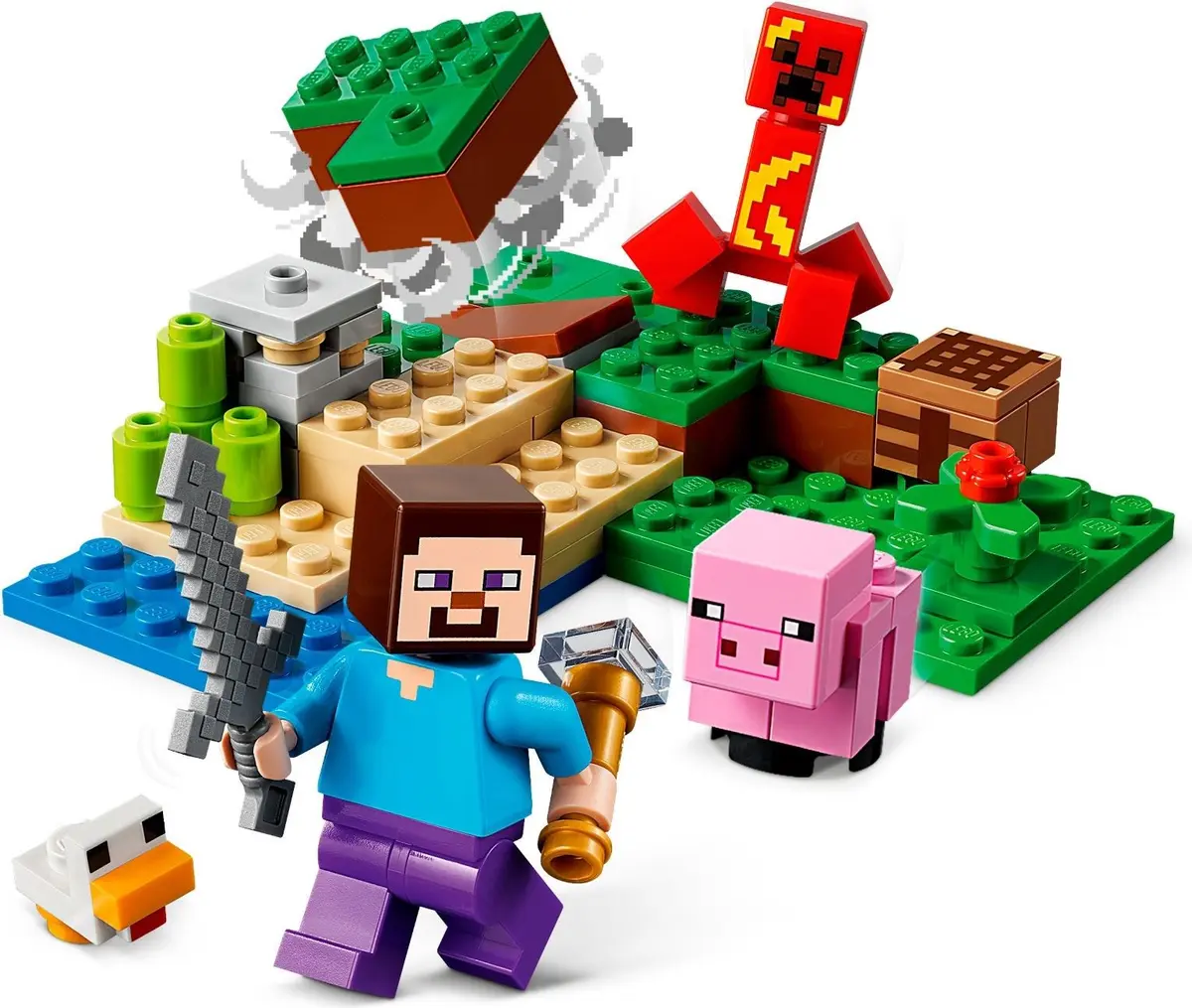 LEGO Minecraft 21177 The Creeper Ambush set, image 3