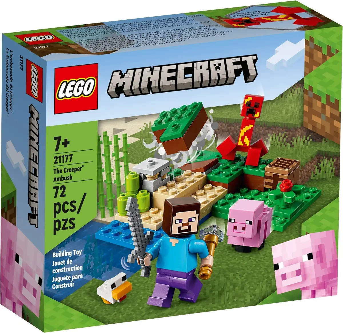 LEGO Minecraft 21177 The Creeper Ambush set, image 2