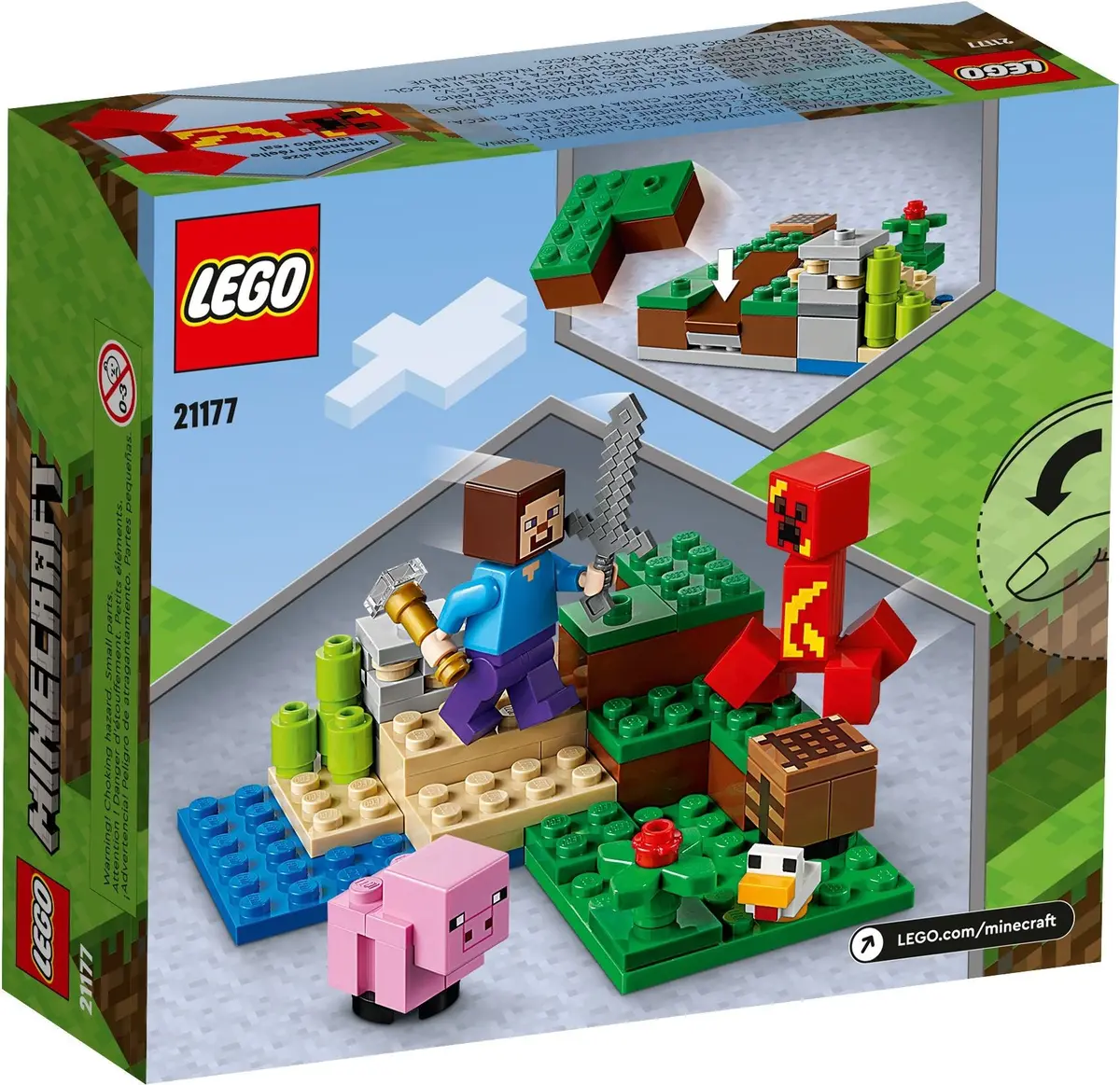 LEGO Minecraft 21177 The Creeper Ambush set, image 5