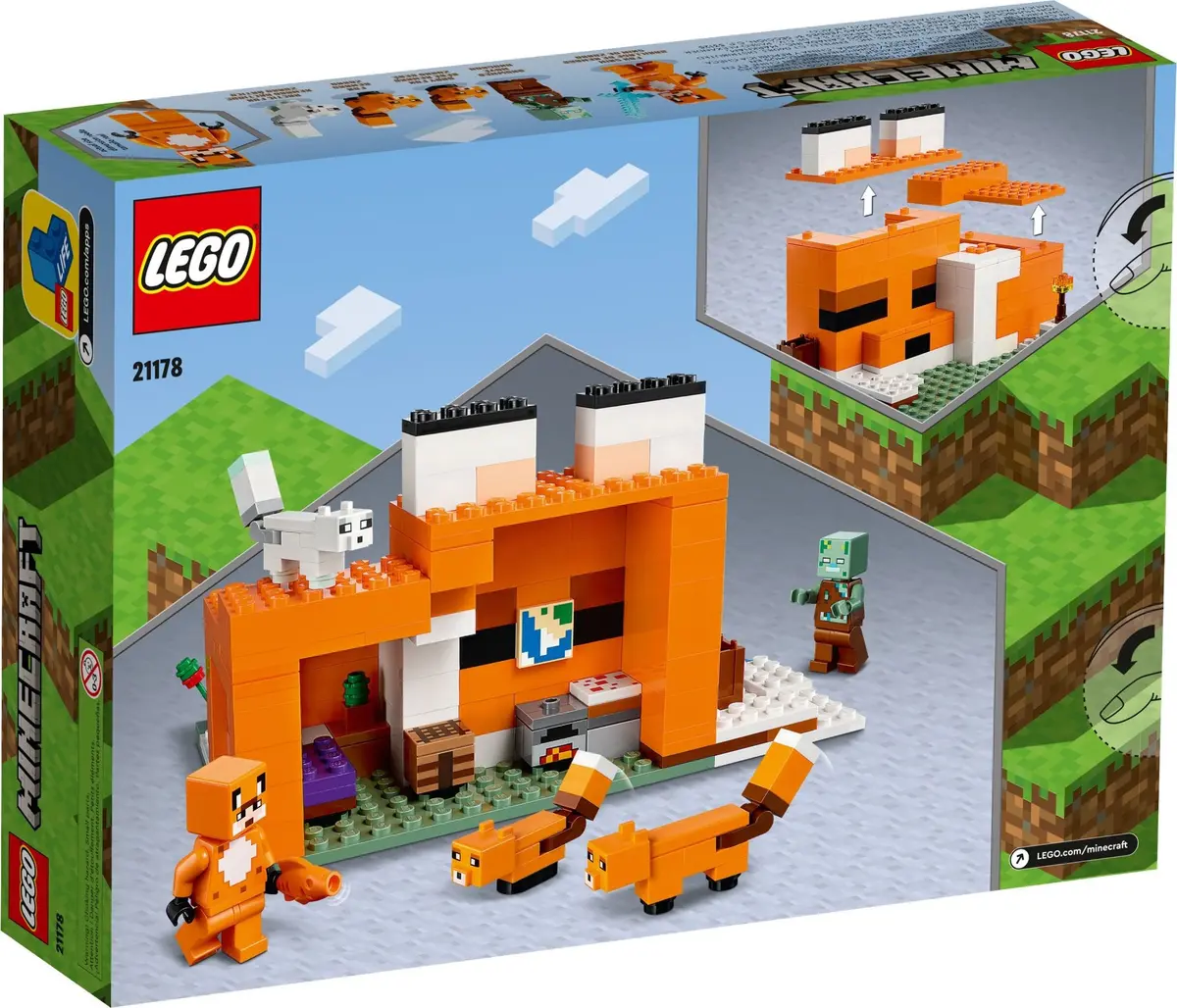 LEGO Minecraft 21178 The Fox Lodge set, image 5
