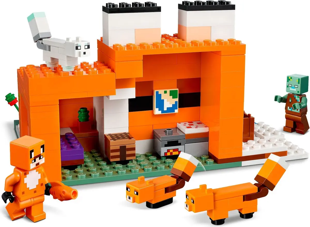 LEGO Minecraft 21178 The Fox Lodge set, image 3