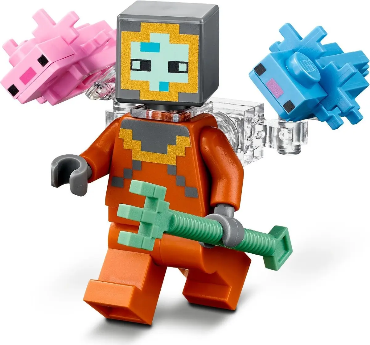 LEGO Minecraft 21180 The Guardian Battle set, image 8