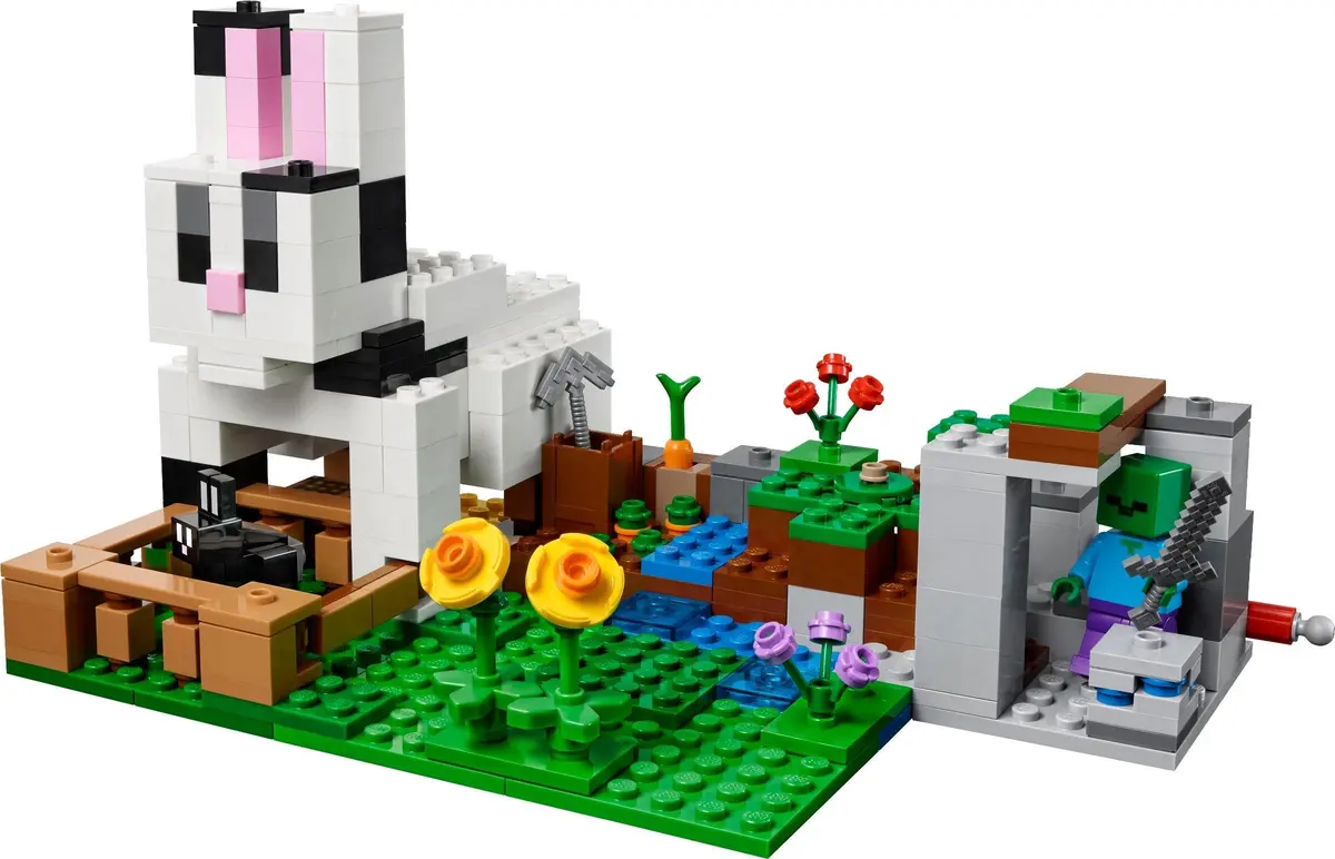 LEGO Minecraft 21181 The Rabbit Ranch set, image 4