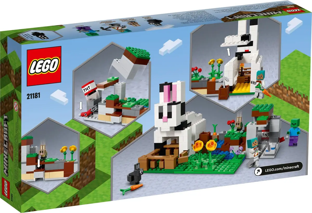 LEGO Minecraft 21181 The Rabbit Ranch set, image 10