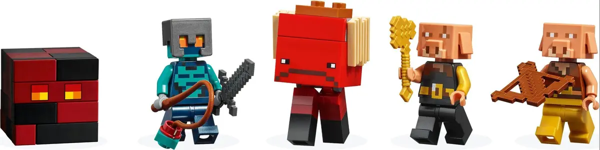 LEGO Minecraft 21185 The Nether Bastion set, image 6