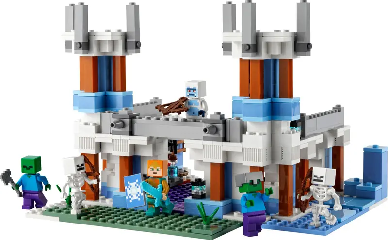 LEGO Minecraft 21186 The Ice Castle set