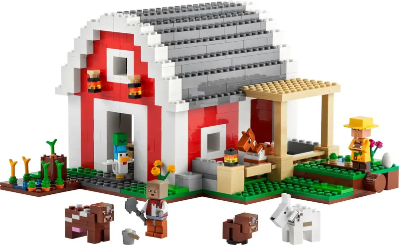 LEGO Minecraft 21187 The Red Barn set