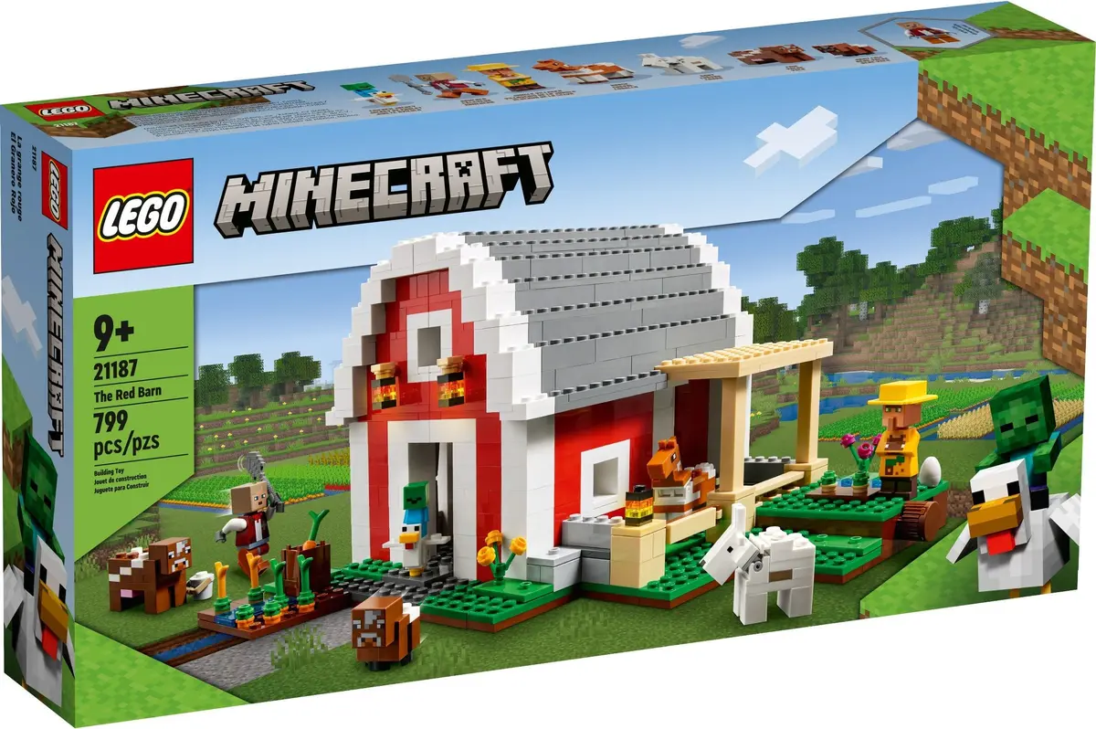 LEGO Minecraft 21187 The Red Barn set, image 2