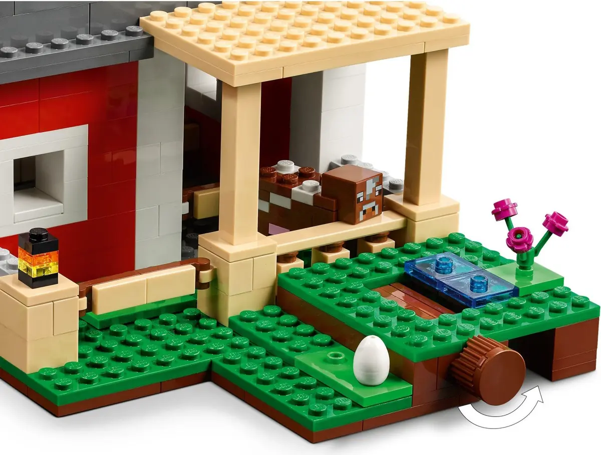 LEGO Minecraft 21187 The Red Barn set, image 5