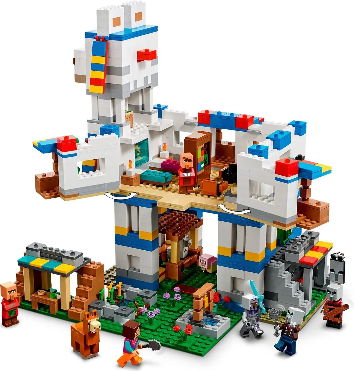 LEGO Minecraft 21188 The Llama Village set, image 4