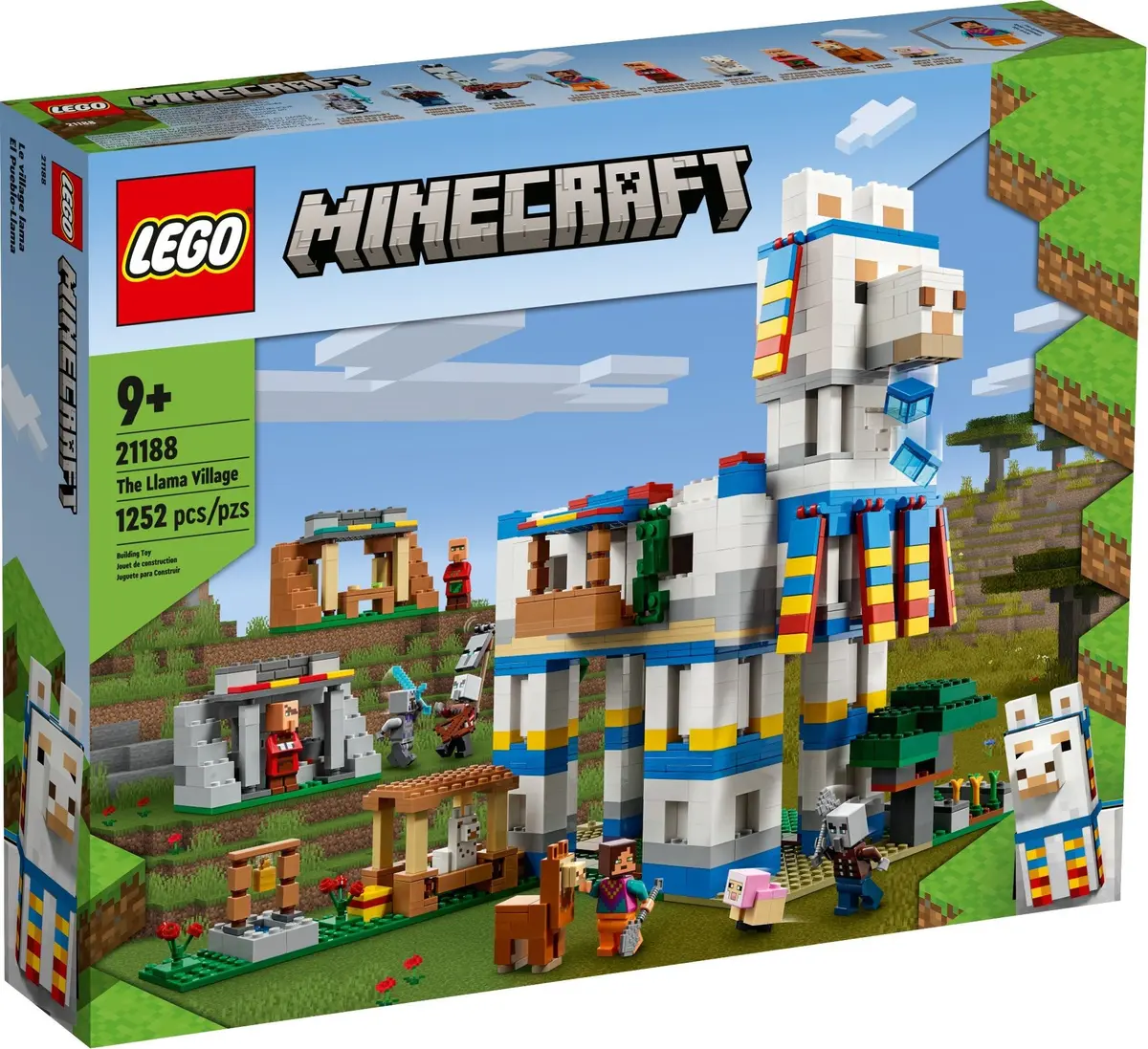 LEGO Minecraft 21188 The Llama Village set, image 2