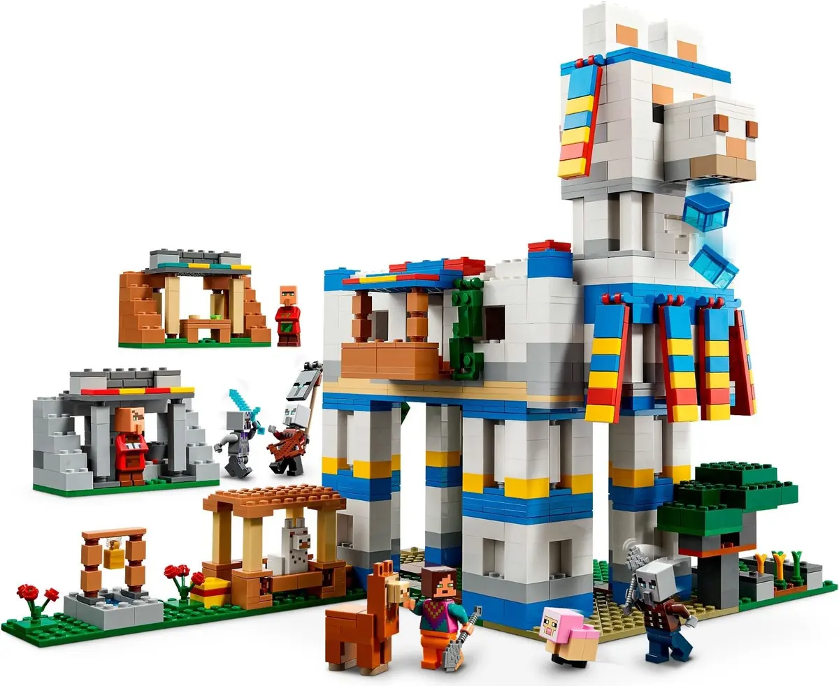 LEGO Minecraft 21188 The Llama Village set, image 3