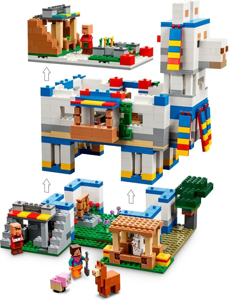 LEGO Minecraft 21188 The Llama Village set, image 5