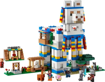LEGO Minecraft 21188 The Llama Village set