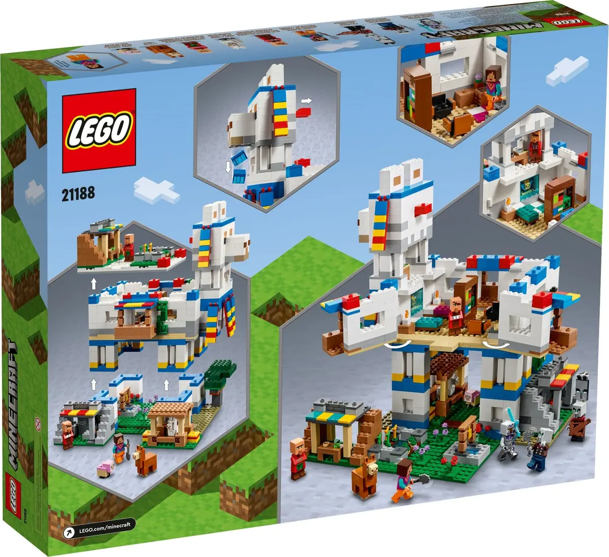 LEGO Minecraft 21188 The Llama Village set, image 7