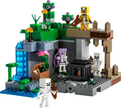 LEGO Minecraft 21189 The Skeleton Dungeon set