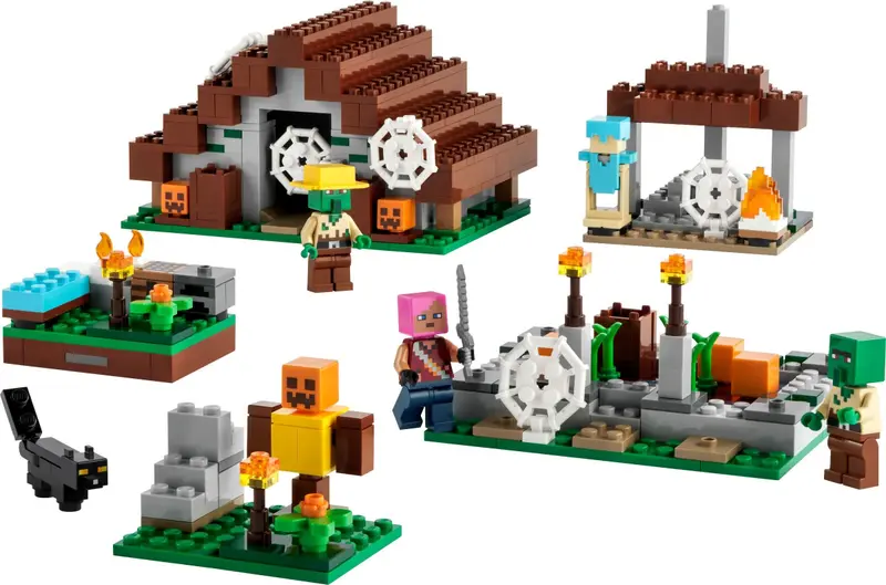 LEGO Minecraft 21190 The Abandoned Village set