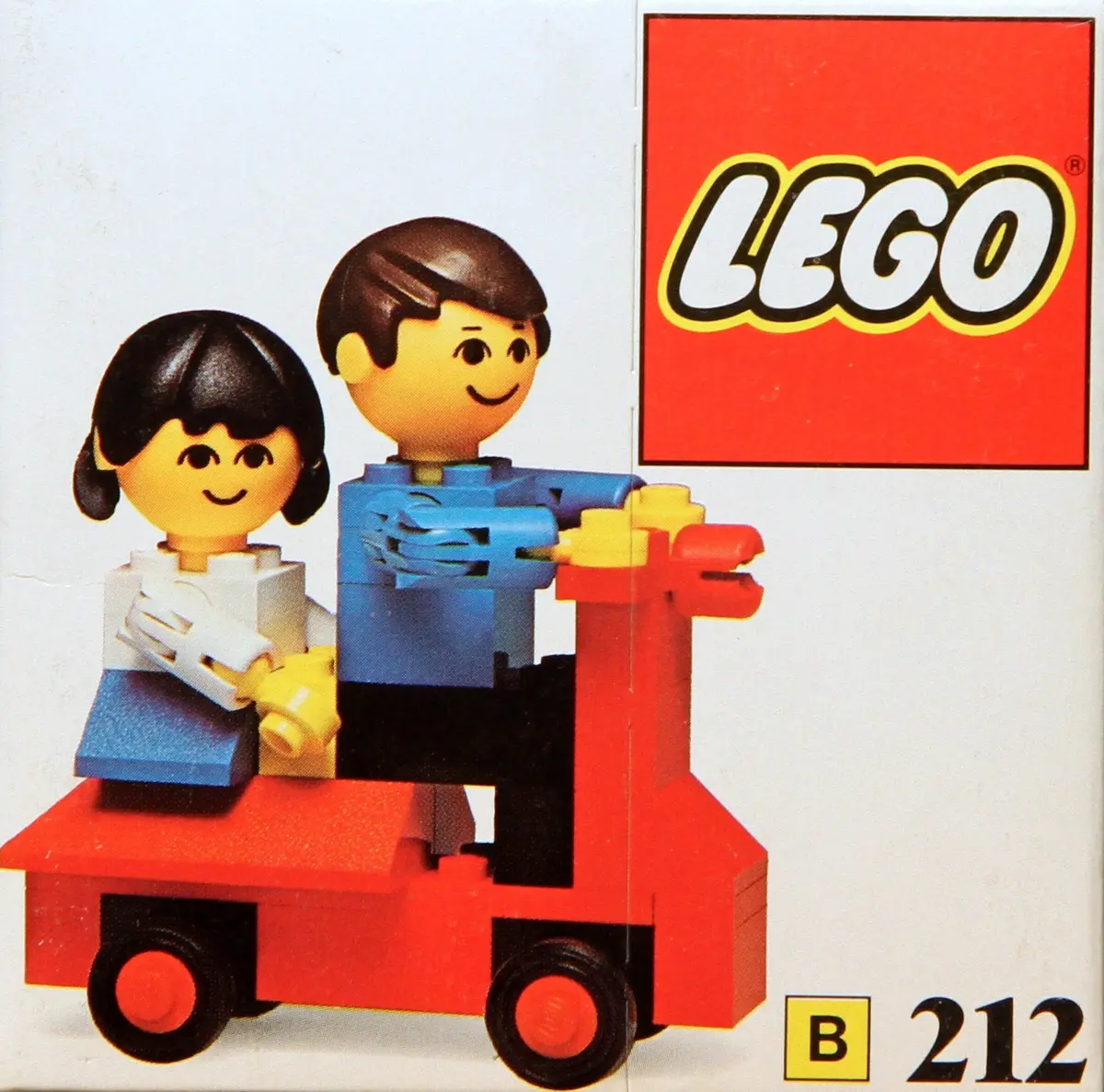 LEGO Building Set with People 212 Scooter set