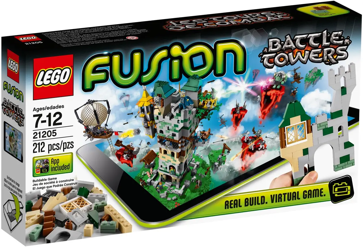 LEGO Fusion 21205 Battle Towers set, image 3