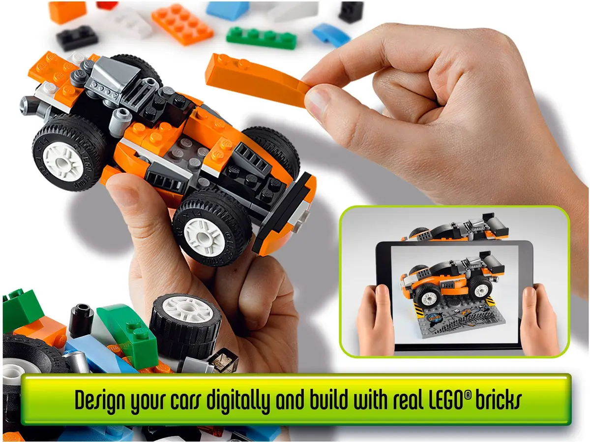 LEGO Fusion 21206 Create and Race set, image 2