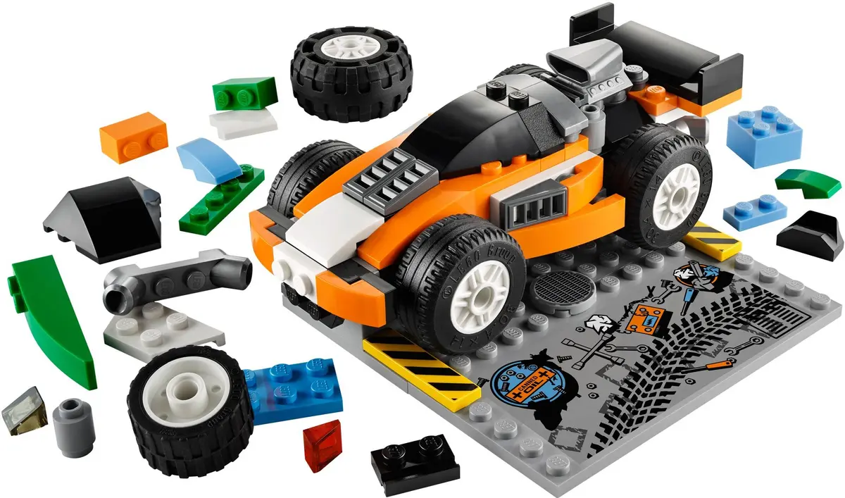 LEGO Fusion 21206 Create and Race set