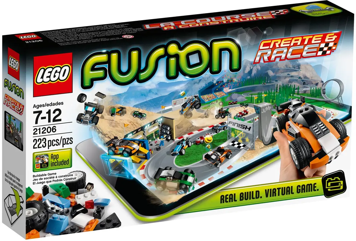 LEGO Fusion 21206 Create and Race set, image 3