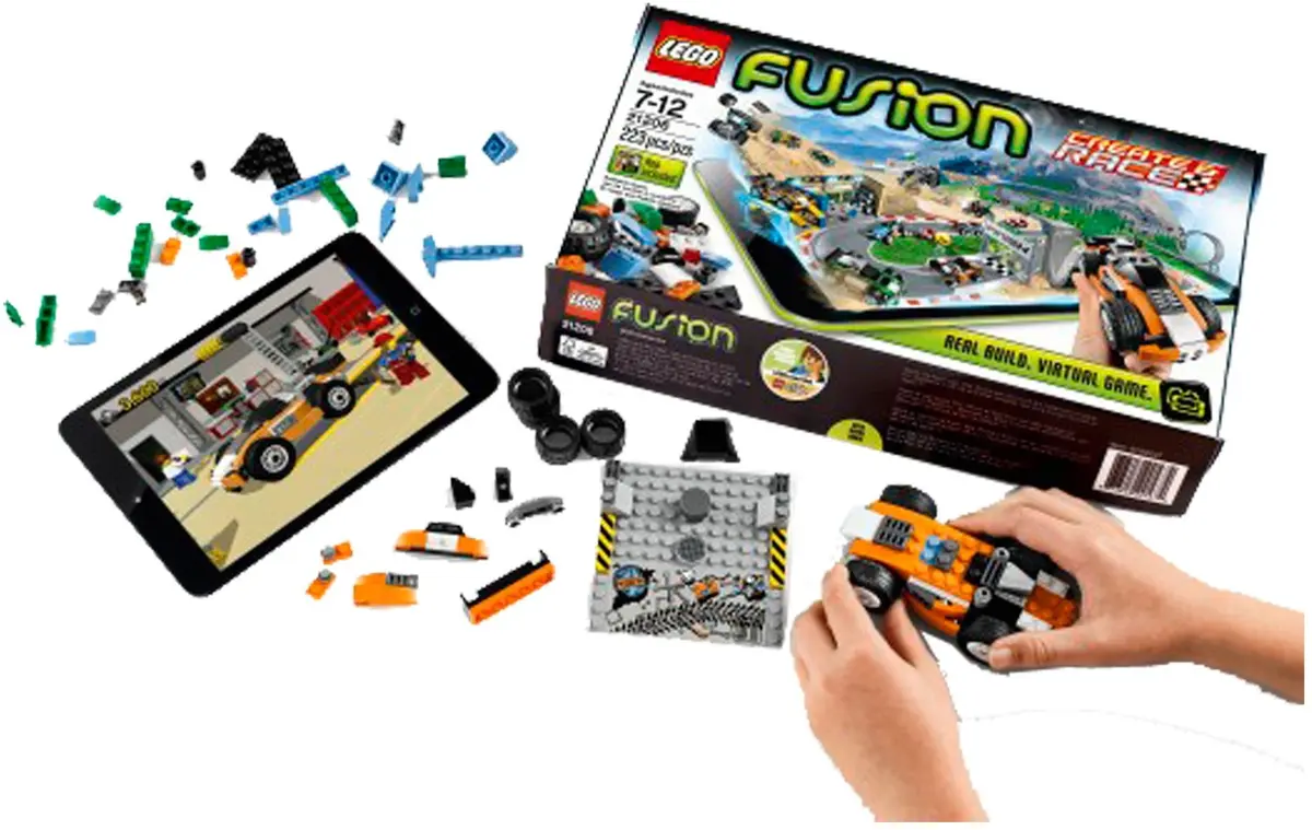 LEGO Fusion 21206 Create and Race set, image 4