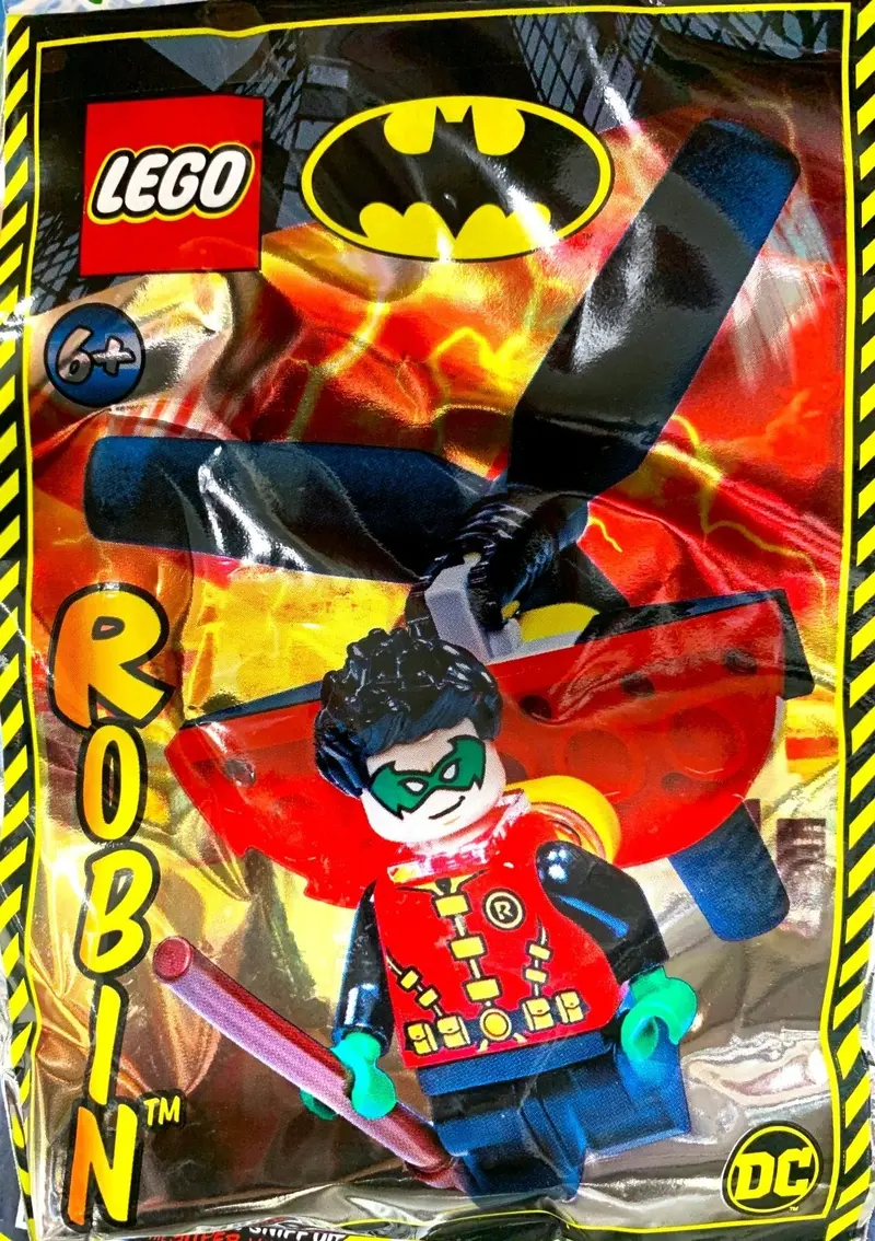 LEGO DC Comics Super Heroes 212221 Robin and Heli-Pack set