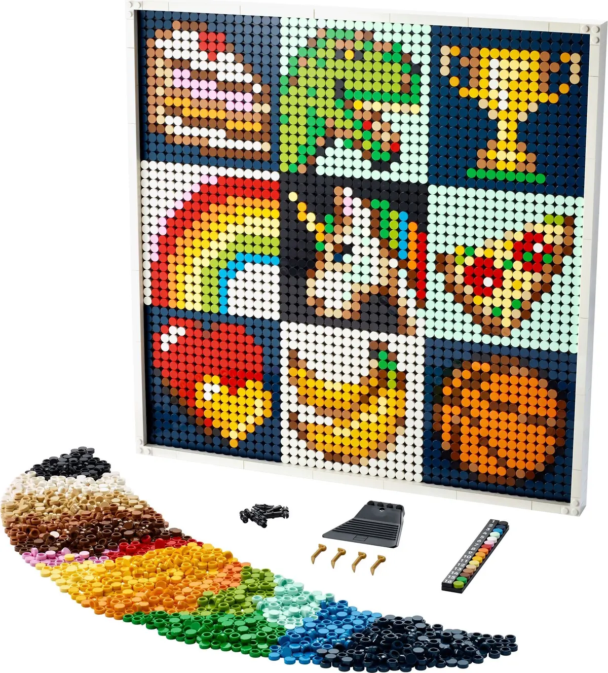 LEGO Art 21226 Art Project - Create Together set