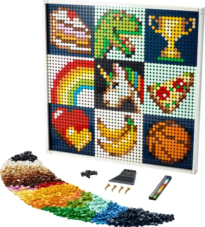 LEGO Art 21226 Art Project - Create Together set