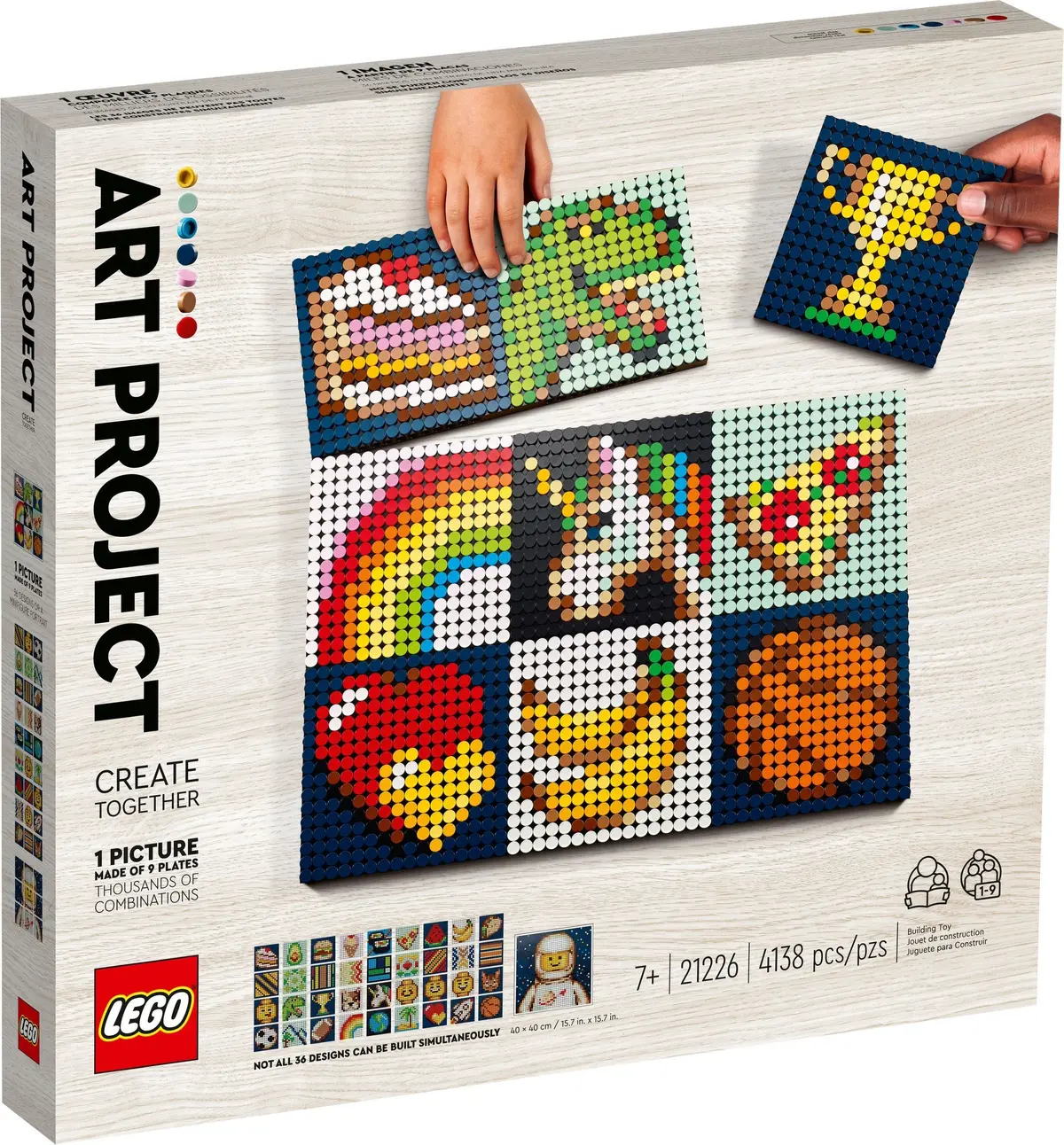 LEGO Art 21226 Art Project - Create Together set, image 2