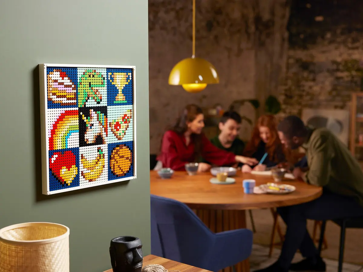 LEGO Art 21226 Art Project - Create Together set, image 8