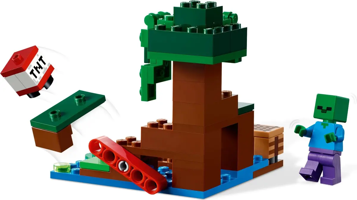 LEGO Minecraft 21240 The Swamp Adventure set, image 5