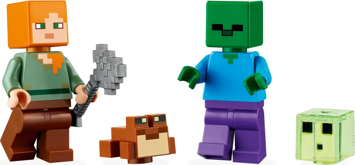 LEGO Minecraft 21240 The Swamp Adventure set, image 4