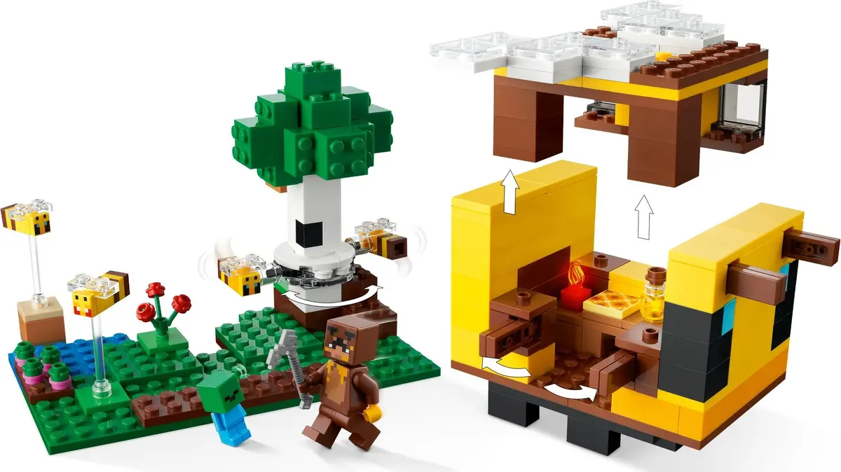 LEGO Minecraft 21241 The Bee Cottage set, image 8